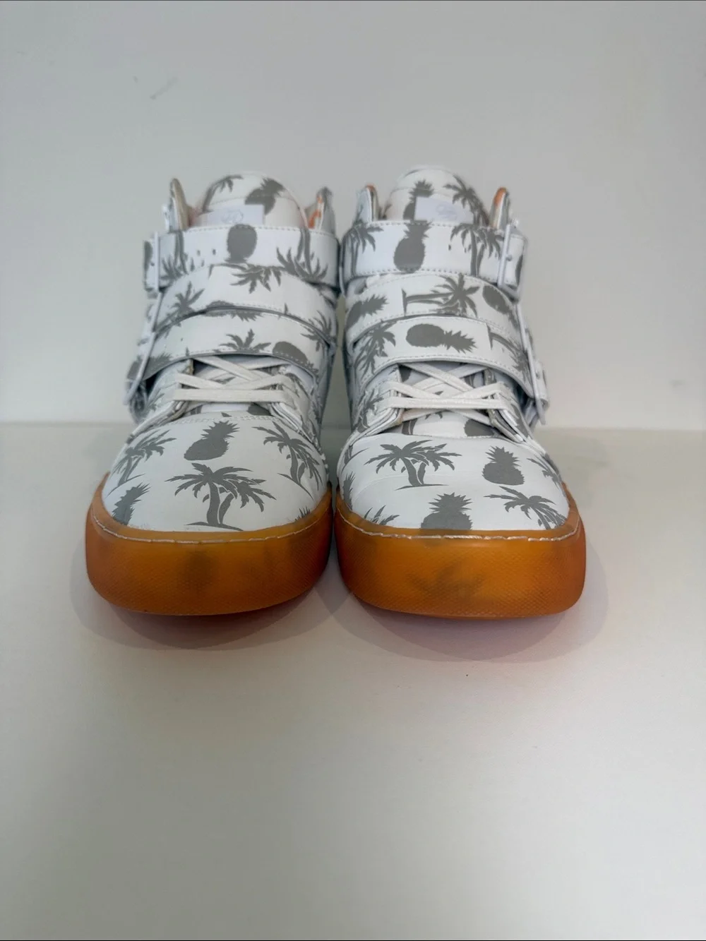 RADII Pineapple & Palm Tree Sneakers – Men’s Size 11.5 Tropical Vibes